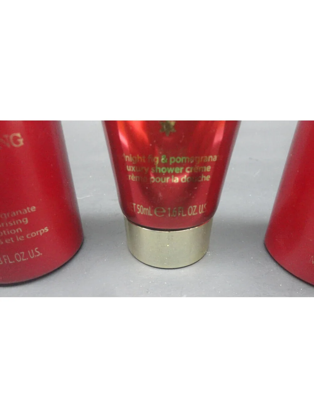 3 Pc. Shower Set Midnight Fig & PomeGranate Travel Size BAYLIS & HARDING  *READ*